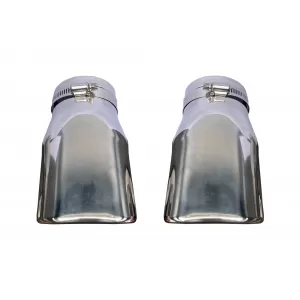 Chrome tips suitable for Volvo XC90 2003-2014