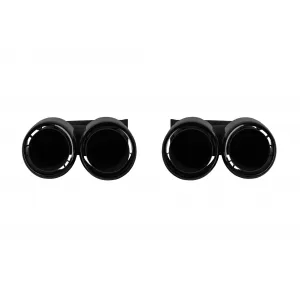 Set di terminali neri tipo 958 adatto per Porsche Cayenne 2010-2014-image-6212541
