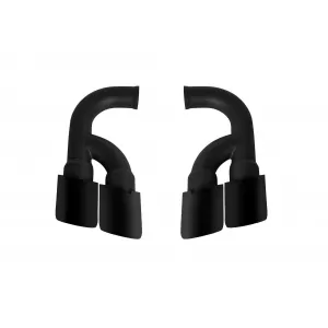 Set di terminali neri tipo 958 adatto per Porsche Cayenne 2010-2014-image-6212542