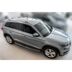Pedane laterali adatte per Skoda Kodiaq dopo il 2017-image-6212663