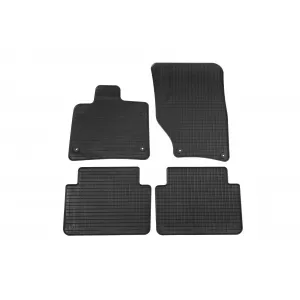image-51-Specific rubber mats suitable for Audi Q7 2006-2015, 4-piece set, black color