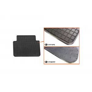 Mochete din cauciuc specifice, potrivite pentru Audi Q7 2006-2015, set de 4 piese, culoare neagră-image-6212942
