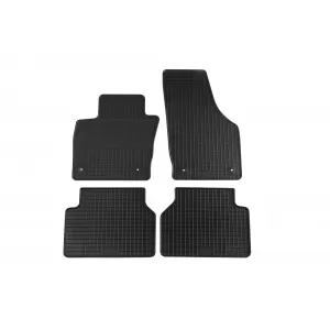 image-53-Specific rubber mats suitable for Audi Q3 2011-2018, 4-piece set, black color