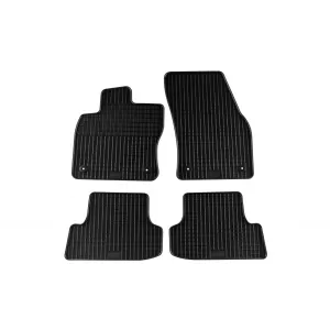 image-55-Specific rubber mats suitable for Audi Q2 after 2016, 4-piece set, black color