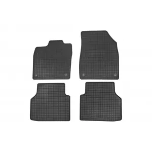 image-58-Specific rubber mats suitable for Audi Q4 E-tron, Volkswagen ID.4, ID.5 after 2021, 4-piece set, black color