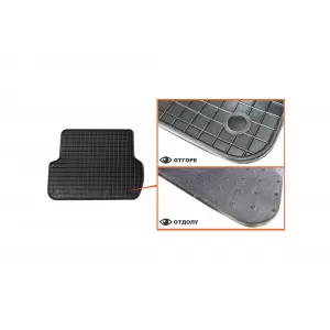Mochete de cauciuc specifice, potrivite pentru Audi A4 sedan 2000-2007, A4 wagon 2000-2008, Seat Exeo, Exeo ST 2009-2013, set de 4 piese, culoare neagră-image-6213009