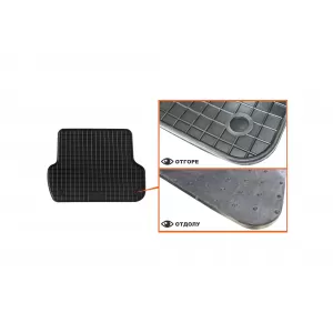 Mochete de cauciuc specifice, potrivite pentru Audi A4 sedan 2000-2007, A4 wagon 2000-2008, Seat Exeo, Exeo ST 2009-2013, set de 4 piese, culoare neagră-image-6213010