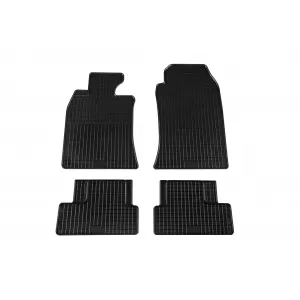 image-2-Specific rubber mats suitable for Mini One, Cooper 2001-2006, 4-piece set, black color
