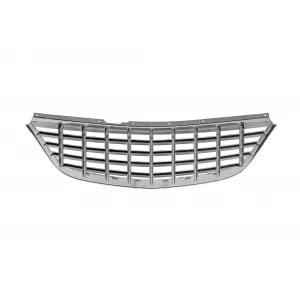 Chrome grille suitable for Opel Corsa D 2006-2009
