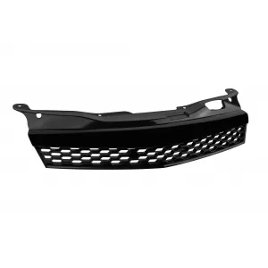 Black honeycomb grille without emblem suitable for Opel Astra H GTC 3 doors 2004-2007
