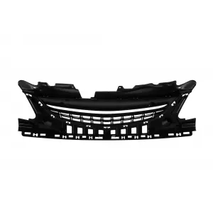 Black grille suitable for Opel Corsa D 2011-2014, without emblem opening