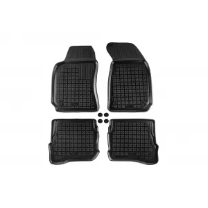 image-11-Specific rubber mats suitable for VW Passat B5 1996-2005, 4-piece set, black color
