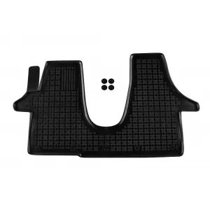 image-23-Specific rubber mat suitable for VW Transporter T5 2003-2015, T6 2015-2019, 1-piece set, black color