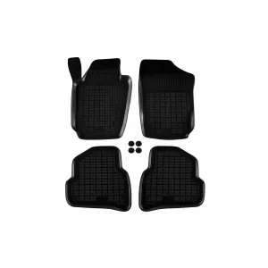 image-24-Specific rubber mats suitable for VW Polo 2009-2017, 4-piece set, black color