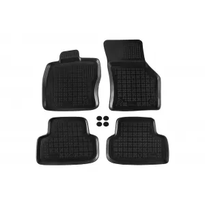 image-31-Specific rubber mats suitable for Audi A3, S3 sedan, Sportback 2012-2020, VW Golf VII 2012-2019, VW Golf VIII hatchback TSI, TDI after 2019, 4-piece set, black color