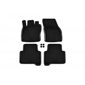 image-34-Specific rubber mats suitable for VW Tiguan after 2015, 4-piece set, black color