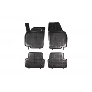 image-40-Specific rubber mats suitable for VW T-Cross after 2018, 4-piece set, black color