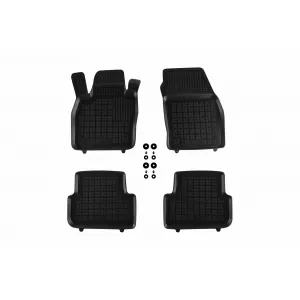image-63-Specific rubber mats suitable for Skoda Fabia after 2021, 4-piece set, black color