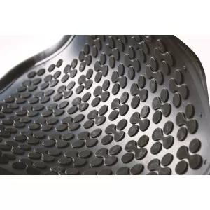 Mănuși din cauciuc specifice, potrivite pentru Audi A4 B6, B7 2000-2008, set de 4 piese, culoare neagră-image-6213588
