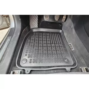 Mănuși din cauciuc specifice, potrivite pentru Audi A4 B6, B7 2000-2008, set de 4 piese, culoare neagră-image-6213593