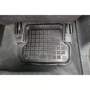 Mănuși din cauciuc specifice, potrivite pentru Audi A4 B6, B7 2000-2008, set de 4 piese, culoare neagră-image-6213597