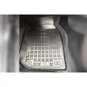 Mănuși din cauciuc specifice, potrivite pentru Audi A6 C5 1997-2004, set de 4 piese, culoare neagră-image-6213620