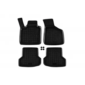 image-76-Specific rubber mats suitable for Audi A3 2003-2013, 4-piece set, black color