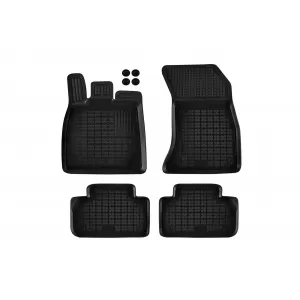 image-3-Specific rubber mats suitable for Audi Q5 after 2017, 4-piece set, black color