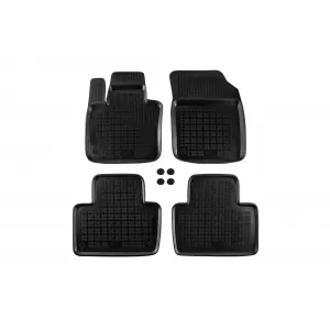 image-16-Specific rubber mats suitable for Volvo XC90 after 2015, 4-piece set, black color