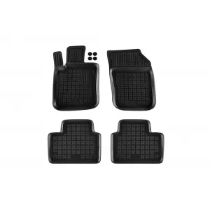 image-18-Specific rubber mats suitable for Volvo S60, V60 after 2018, 4-piece set, black color