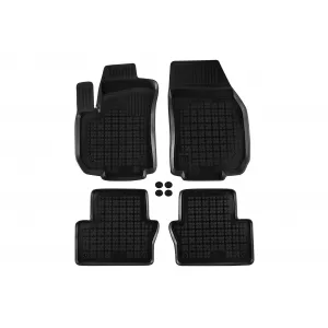 image-24-Specific rubber mats suitable for Opel Zafira B 2005-2014, 4-piece set, black color