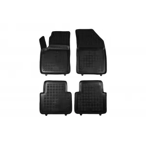 image-34-Specific rubber mats suitable for Opel Crossland X after 2017, 4-piece set, black color