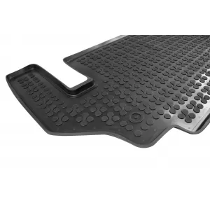 Covor de cauciuc specific, potrivit pentru Ford Tourneo Custom 2013-2018, pentru scaunele din a treia rangă, set dintr-o singură bucată, culoare neagră-image-6214040