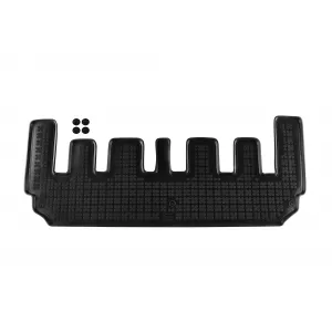 image-64-Specific rubber mat suitable for Ford Tourneo Custom Titanium after 2018, for second row seats, 1-piece set, black color