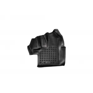 Mănuși de cauciuc specifice potrivite pentru Ford Transit 2015-2021 cu podea din vinil și spațiu sub scaune, set de 2 piese, culoare neagră-image-6214087