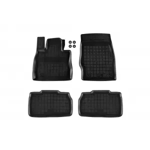 image-71-Specific rubber mats suitable for Ford Explorer PHeV 4x4 after 2020, 4-piece set, black color