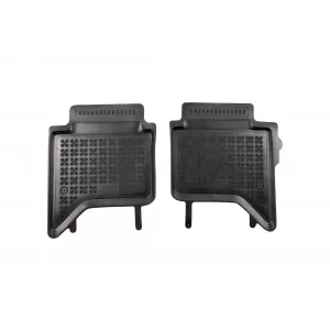Specifikus gumiszőnyeg garnitúra, Volkswagen Amarok dupla fülkés, PanAmericana verzió, Ford Ranger dupla fülkés, Raptor, WildTrak 2022-től, 4 részes, fekete-image-6214103