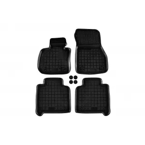 image-20-Specific rubber mats suitable for BMW 2 Series F46 GT 2015-2021, 7 seats with the third row seats, 4-piece set, black color