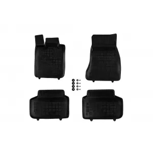 image-32-Specific rubber mats suitable for BMW 7 Series G11 short wheelbase 2015-2022, 4-piece set, black color