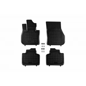image-33-Specific rubber mats suitable for BMW 2 Series G42-U06 Active Tourer after 2021, X1 U11 PHeV after 2022, 4-piece set, black color