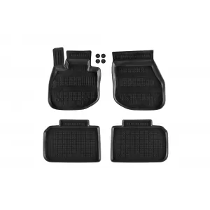 image-35-Specific rubber mats suitable for BMW iX1 X-Drive Electric after 2023, 4-piece set, black color