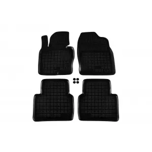 image-51-Specific rubber mats suitable for Mazda CX-5 after 2017, 4-piece set, black color