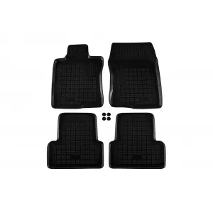 image-55-Specific rubber mats suitable for Honda Accord 2008-2015, 4-piece set, black color