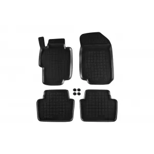 image-63-Specific rubber mats suitable for Honda Accord 2003-2008, 4-piece set, black color