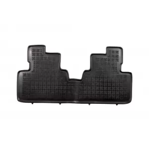 Specific rubber mats suitable for Honda Civic sedan 2001-2006, 3-piece set, black color-image-6214545