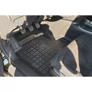 Mochete din cauciuc specifice, potrivite pentru Honda CR-V 2011-2018, set de 3 piese, culoare neagră-image-6214564