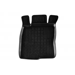 Specific rubber mats suitable for Honda Civic hatchback, sedan 2017-2021, 4-piece set, black color-image-6214583