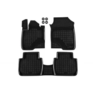 image-77-Specific rubber mats suitable for Honda ZR-V HEV after 2023, 3-piece set, black color