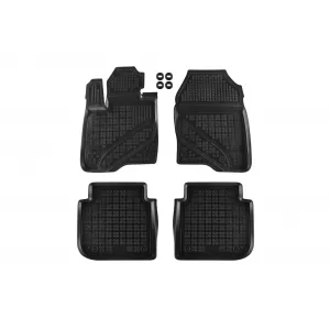 image-79-Specific rubber mats suitable for Honda CR-V HeV after 2023, 4-piece set, black color