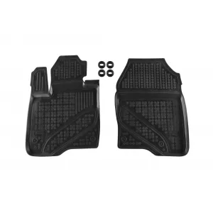 Specific rubber mats suitable for Honda CR-V HeV after 2023, 4-piece set, black color-image-6214622